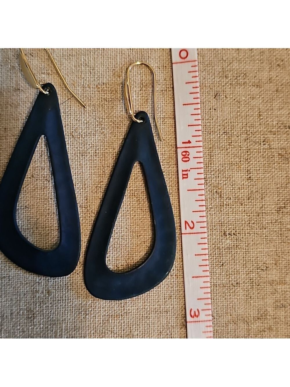 RLM Navy Earrings - Picture 5 of 6